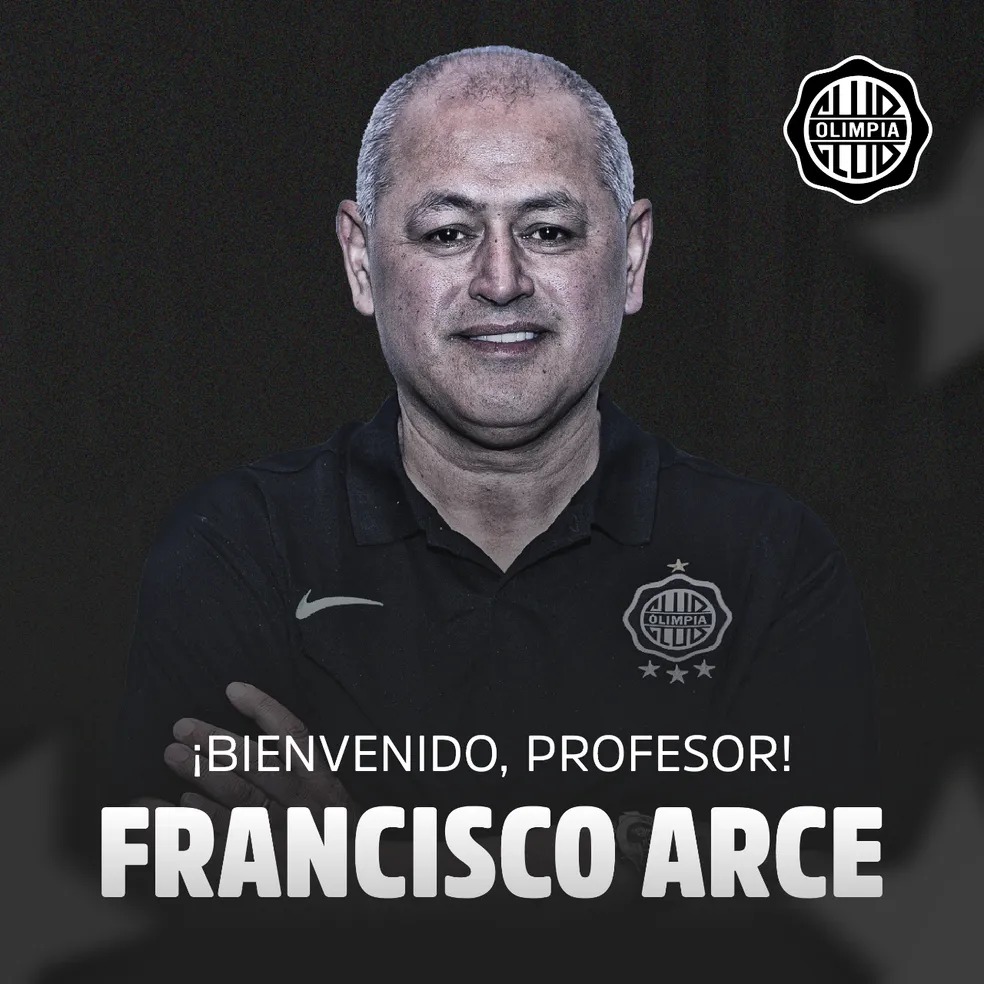 Francisco Arce for Olimpia / Press Release